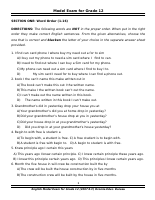 English Model Exam Grade 12, 2007.doc